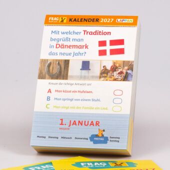 Frag doch mal ... die Maus: Tageskalender 2027 - Mein Kalender für jeden Tag!