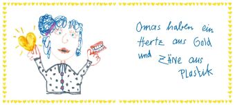 Omas sind für Verwönung zustendig