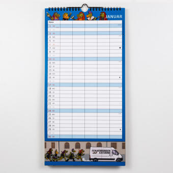 HeavySaurus Familienkalender 2027