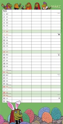 HeavySaurus Familienkalender 2027
