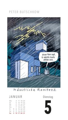 Fiese Bilder Cartoons für jeden Tag 2027: Tagesabreißkalender