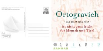 Heinz Erhardt: Postkartenkalender 2027