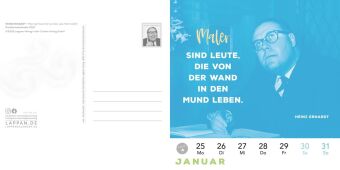 Heinz Erhardt: Postkartenkalender 2027