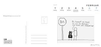 kriegundfreitag: Postkartenkalender 2027