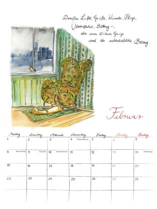 Rilke-Kalender 2027 - Wandkalender