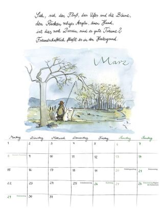 Rilke-Kalender 2027 - Wandkalender