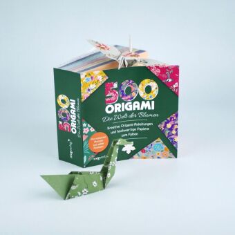 500x Origami - ganz einfach: Die Welt der Blumen