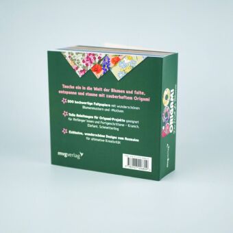500x Origami - ganz einfach: Die Welt der Blumen