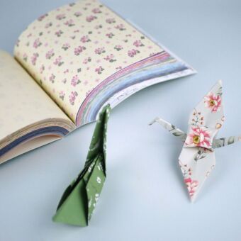 500x Origami - ganz einfach: Die Welt der Blumen