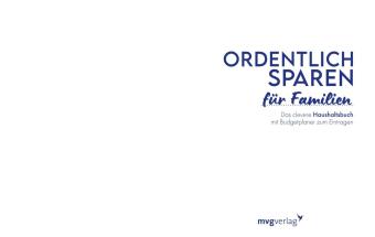 Ordentlich sparen - für Familien