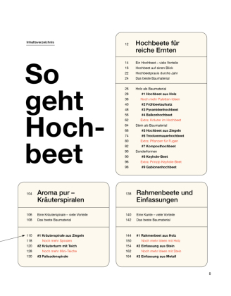 Hochbeete & Kräuterspiralen