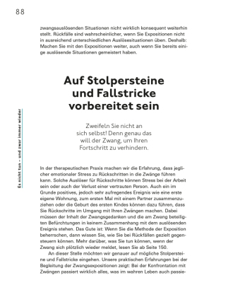 Nimm den Zwängen die Macht