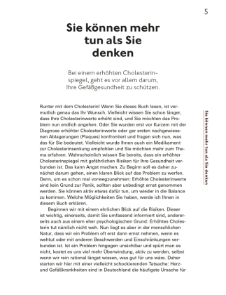 Runter mit dem Cholesterin
