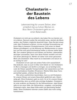 Runter mit dem Cholesterin