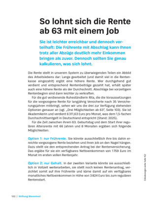 So rechnet sich die Aktivrente