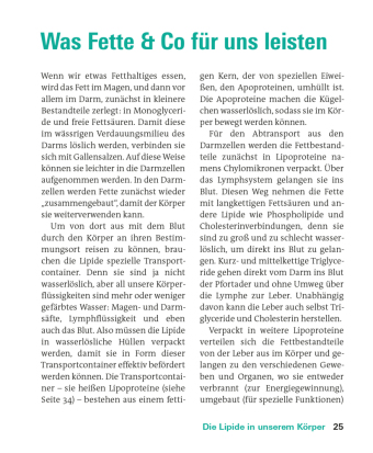 Fette und Fettsäuren