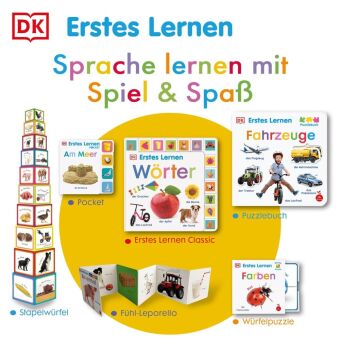 Erstes Lernen Fühl-Leporello. Erste Wörter