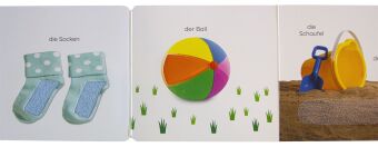 Erstes Lernen Fühl-Leporello. Erste Wörter