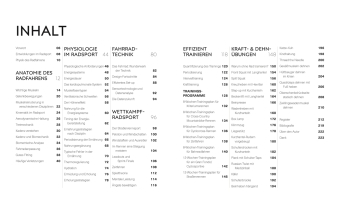 Radsport - die Anatomie verstehen 