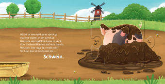 Nanu, welches Tier versteckt sich hier? Ein Bauernhof-Puzzle-Buch