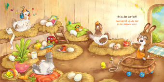 Kunterbunter Eierspaß mit Familie Osterhas'