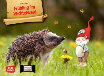 Frühling im Wichtelwald. Kamishibai Bildkartenset