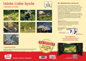 Frühling im Wichtelwald. Kamishibai Bildkartenset