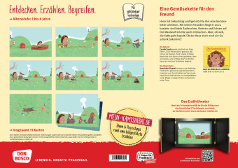 Die Gemüsekette. Kamishibai Bildkartenset