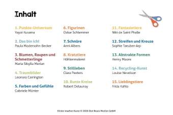 Kinder machen Kunst. Malen und Basteln inspiriert von bekannten Kunstwerken
