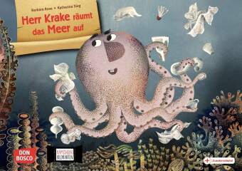 Herr Krake räumt das Meer auf. Kamishibai Bildkartenset, m. 1 Beilage