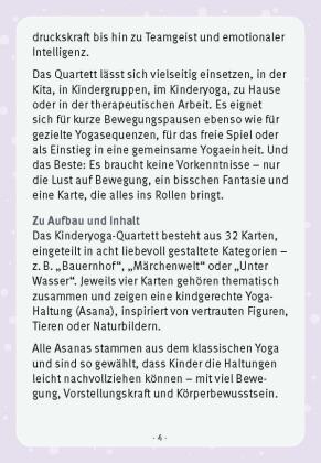 Bewegt euch! Yoga-Spiele für Kinder, m. 1 Beilage