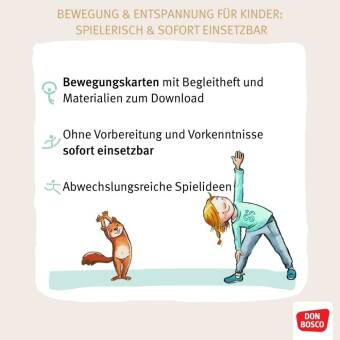 Bewegt euch! Yoga-Spiele für Kinder, m. 1 Beilage