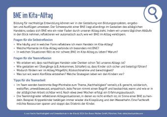 Nachhaltigkeit und Umweltschutz in der Kita