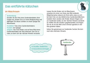 Schnitzeljagd in der Kita, m. 1 Beilage