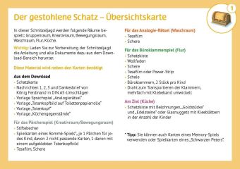 Schnitzeljagd in der Kita, m. 1 Beilage