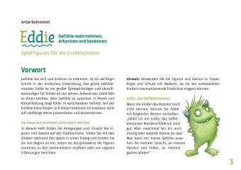 Eddie. Gefühle wahrnehmen, erkennen und benennen. Erzählschienen-Figurenset