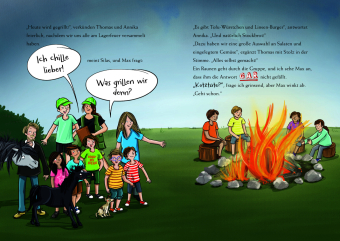 Zelten mit Juli