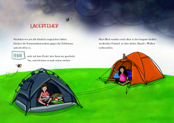 Zelten mit Juli