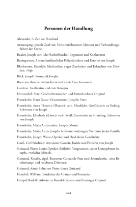 Die Gesetze des Lichts. Das erstaunliche Leben des Joseph von  Fraunhofer