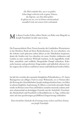 Die Gesetze des Lichts. Das erstaunliche Leben des Joseph von  Fraunhofer