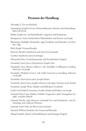 Die Gesetze des Lichts. Das erstaunliche Leben des Joseph von  Fraunhofer