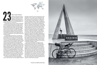 Staunen - Mit dem Rennrad an die Enden der Welt