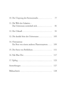 Urknall und Sternenstaub