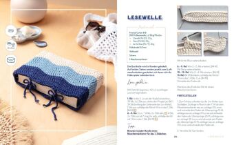 Buchhüllen häkeln - mit crochetinglara