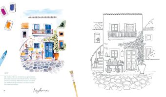 Colour in the city - Mein urbanes Ausmalbuch