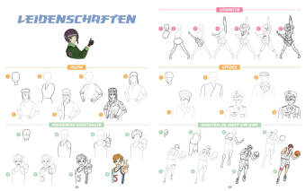 Die ultimative Motiv-Bibliothek - 1000 x Manga zeichnen