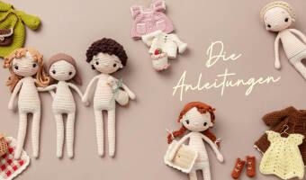 Lulu loves the moon  - Amigurumi-Lieblingspuppen häkeln mit @lululovesthemoon