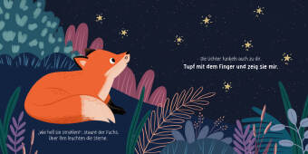 Lass uns schleichen, spielen, springen, kleiner Fuchs