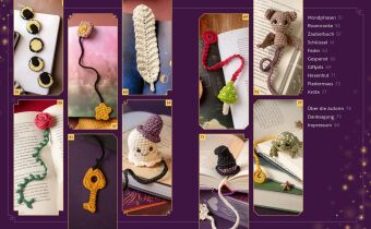Magische Amigurumi-Lesezeichen häkeln