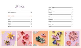 Origami-Flowers - Wunderschöne Blüten zum Dekorieren & Verschenken